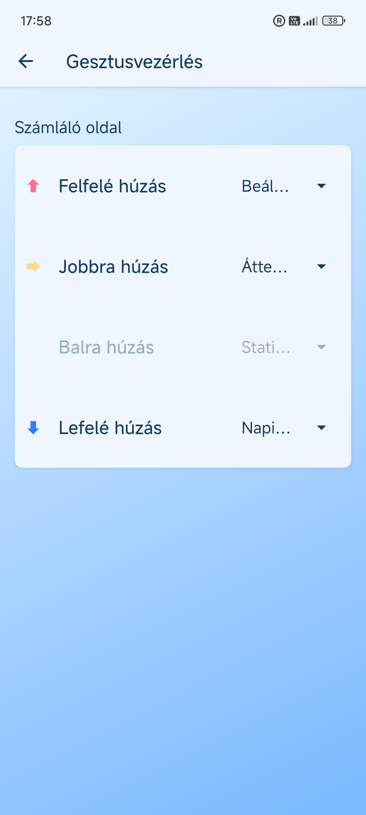 Clicker mobilalkalmazás előnézet