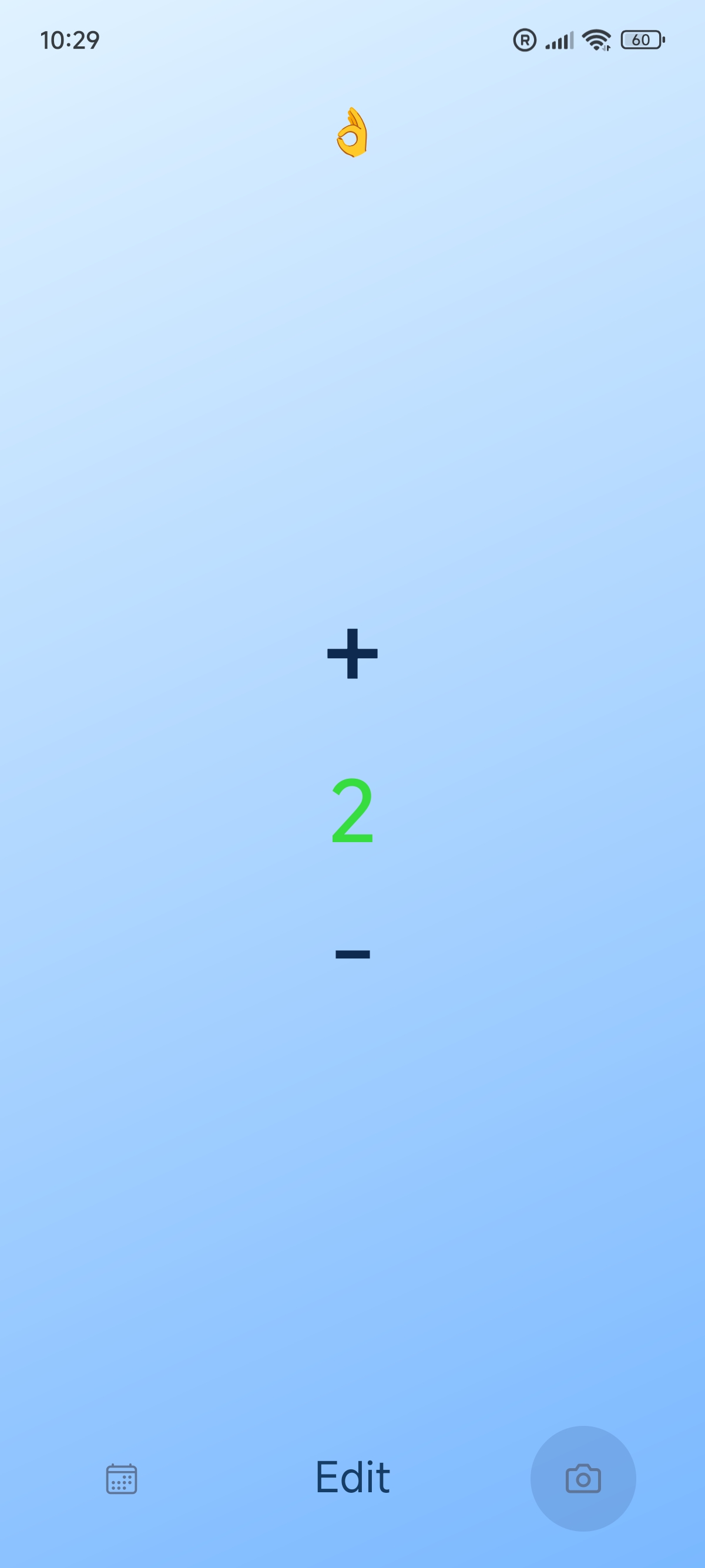 Clicker mobilalkalmazás előnézet